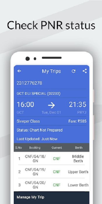 irctc app login